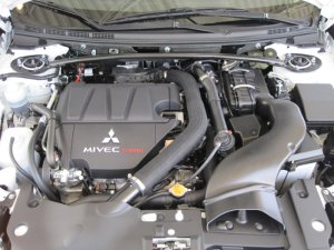 Mitsubishi Evolution Performance Air Intake - K&N Engineering - High-Flow Air Filter, Drop In - `08-`09